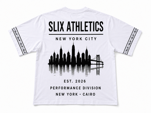SLIX ATHLETICS STREET WHITE TEE