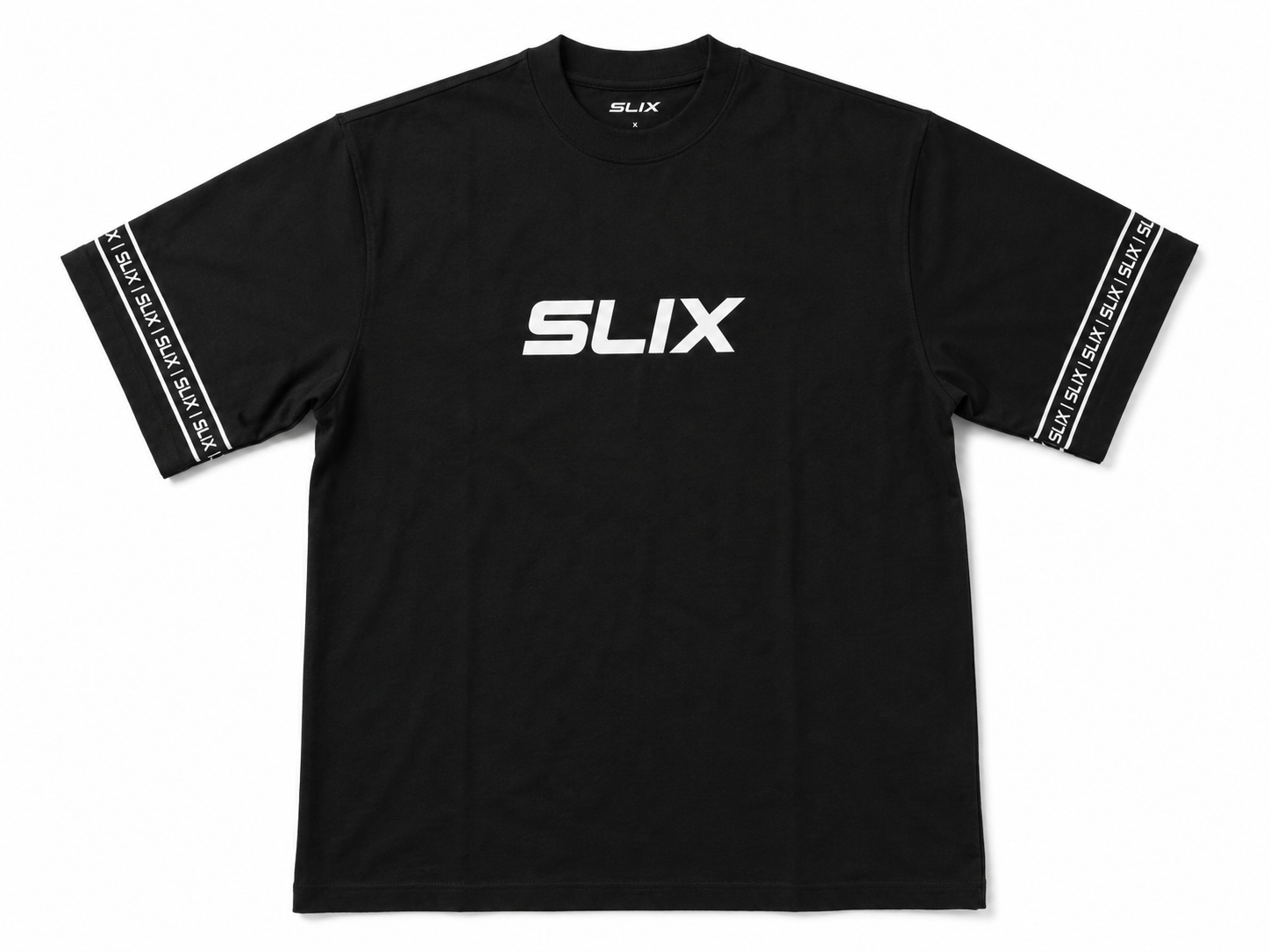 SLIX ATHLETICS MIDNIGHT BLACK TEE