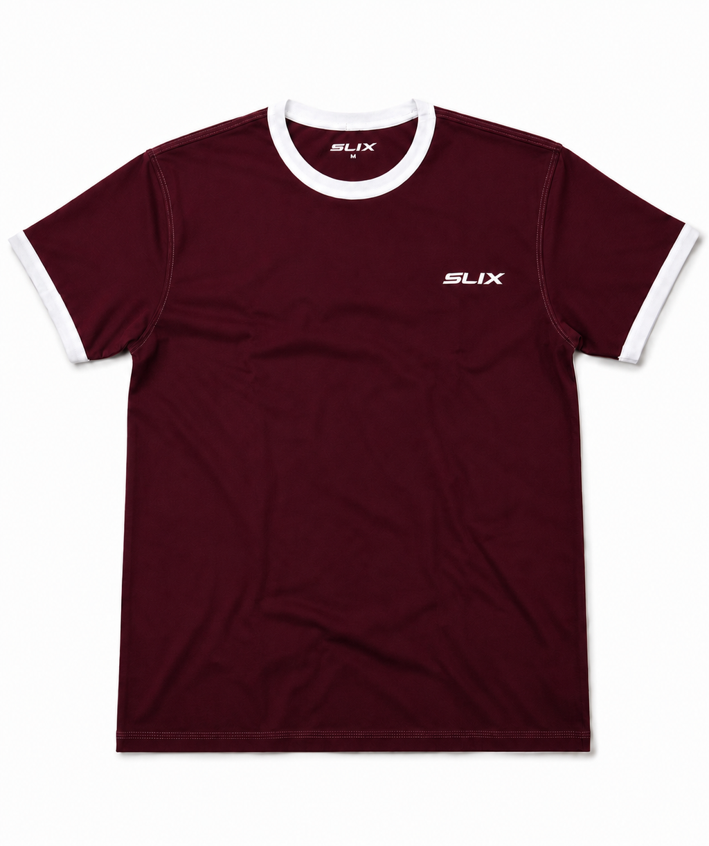SLIX CORE ROYAL BURGUNDY TEE