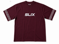 SLIX ATHLETICS ELEGANT BURGUNDY TEE